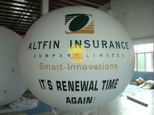 Huge Waterproof advertising balloons with two sides digital printing for Celebration day
