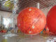 2.5m helium PVC Fireproof with B1 Certificate and Waterproof Sun Earth Balloons Globe with Total Digital Printing