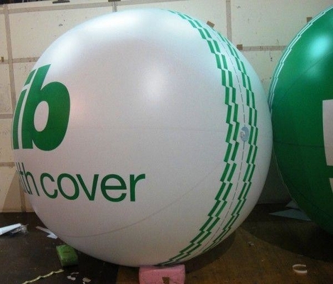 पार्टी के लिए स्वनिर्धारित पीवीसी हीलियम इन्फ्लैटेबल विशाल विज्ञापन गुब्बारा