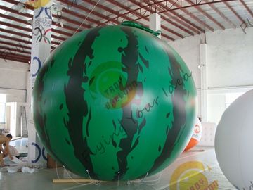 4 मीटर व्यास तरबूज फलों के आकार का गुब्बारे वर्षारोधी / अग्निरोधी