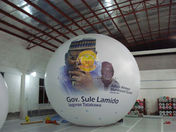 राजनीतिक चुनाव के लिए अच्छा लोचदार के साथ अनुकूलित पीवीसी राजनीतिक विज्ञापन गुब्बारे